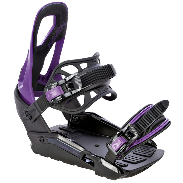 Raven s230 Snowboard-Bindung Black/Violet S/M 37-41